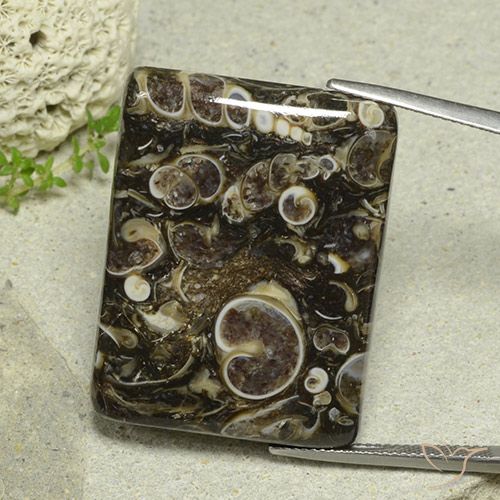 49.70ct Natural Multicolorido Jaspe, baguete, Opaco
