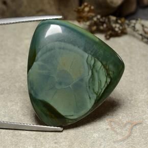 Jaspe Multicolorido Natural 26.70ct, Formato de pêra, Opaco