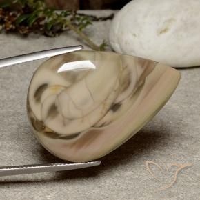 Jaspe Multicolorido Natural 32.33ct, Formato de pêra, Opaco