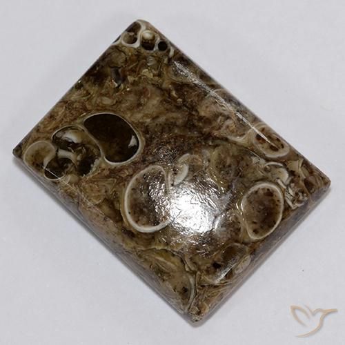 18.34ct Natural Multicolorido Jaspe, baguete, Opaco