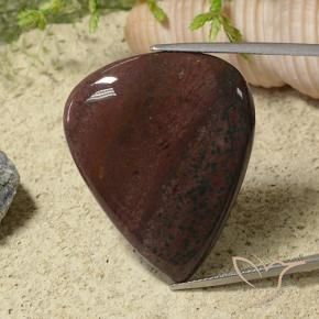 Jaspe Multicolorido Natural 41.94ct, Formato de pêra, Opaco