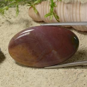 Jaspe Multicolorido Natural 39.44ct, oval, Opaco