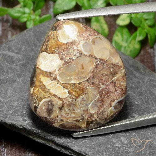 17.47ct Natural Multicolorido Jaspe, Chique, Opaco