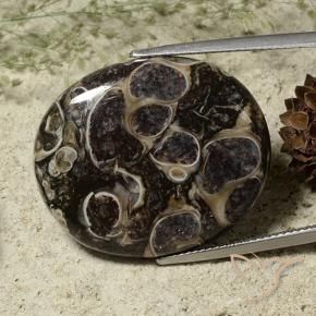 Jaspe Multicolorido Natural 28.37ct, oval, Opaco