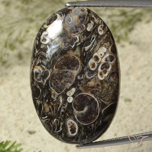 28.41ct Natural Multicolorido Jaspe, oval, Opaco