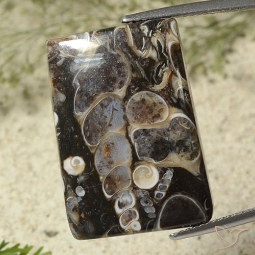 27.44ct Natural Multicolorido Jaspe, baguete, Opaco
