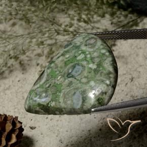 Jaspe Multicolorido Natural 27.09ct, Formato de pêra, Opaco