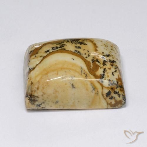 Jaspe Multicolorido Natural 15.56ct, baguete, Opaco
