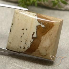 Jaspe Multicolorido Natural 29.59ct, baguete, Opaco