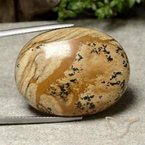 Jaspe Multicolorido Natural 44.97ct, oval, Opaco