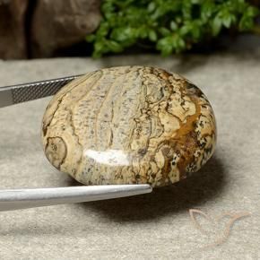 Jaspe Multicolorido Natural 41.44ct, oval, Opaco