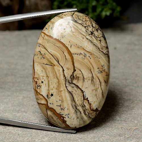 64.04ct Natural Multicolorido Jaspe, oval, Opaco