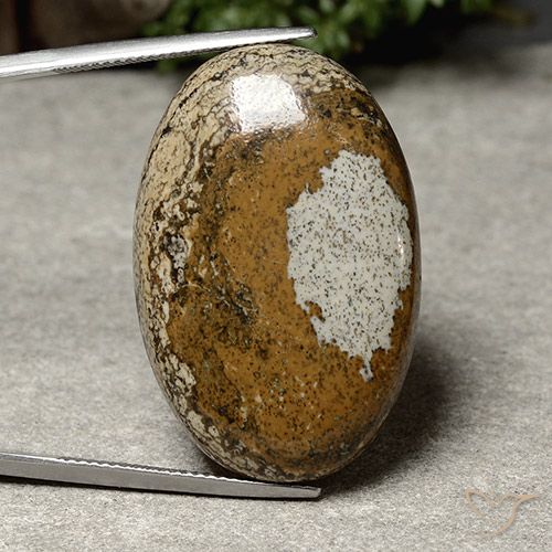 40.46ct Natural Multicolorido Jaspe, oval, Opaco