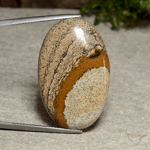 32.32ct Natural Multicolorido Jaspe, oval, Opaco