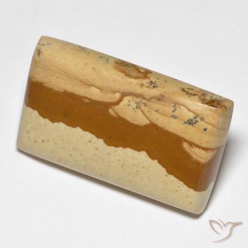 Jaspe Multicolorido Natural 26.46ct, baguete, Opaco