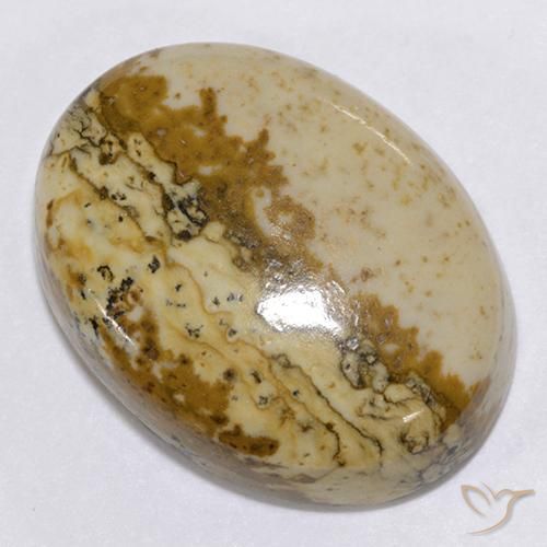 Jaspe Multicolorido Natural 19.96ct, oval, Opaco