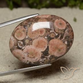 Jaspe Multicolorido Natural 28.24ct, oval, Opaco