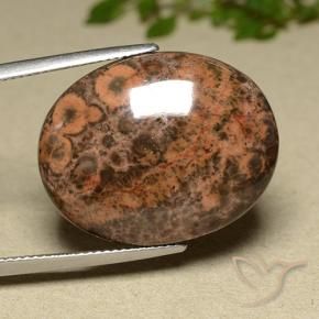 Jaspe Multicolorido Natural 22.97ct, oval, Opaco