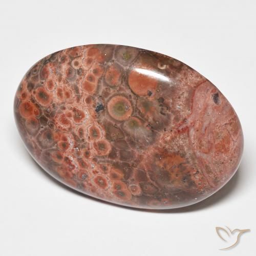 Jaspe Multicolorido Natural 25.58ct, oval, Opaco