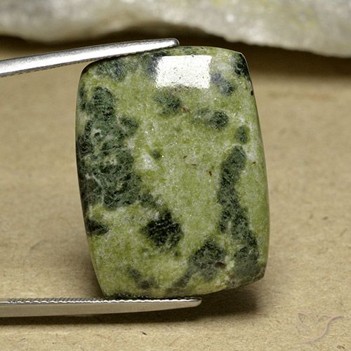 27.66ct Natural Multicolorido Jaspe, Almofada, Opaco