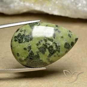 Jaspe Multicolorido Natural 31.45ct, Formato de pêra, Opaco