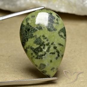 Jaspe Multicolorido Natural 31.45ct, Formato de pêra, Opaco
