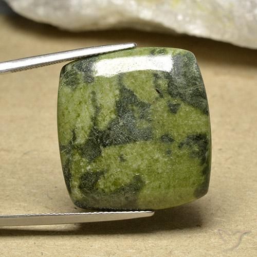 30.12ct Natural Multicolorido Jaspe, Almofada, Opaco, Photo A