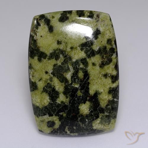 37.79ct Natural Multicolorido Jaspe, Almofada, Opaco