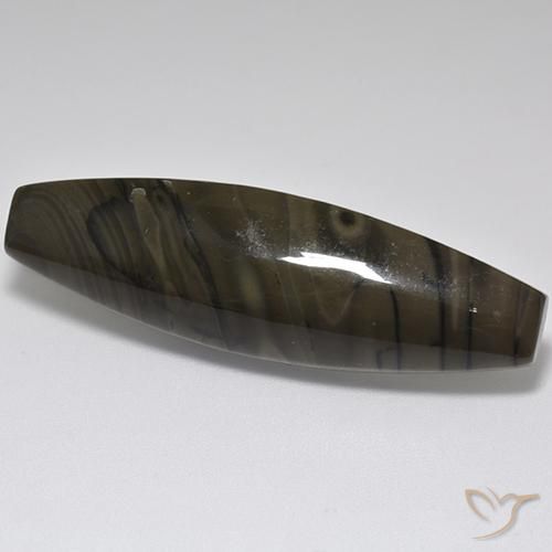 25.05ct Natural Chocolate Amargo Jaspe, Chique, Opaco