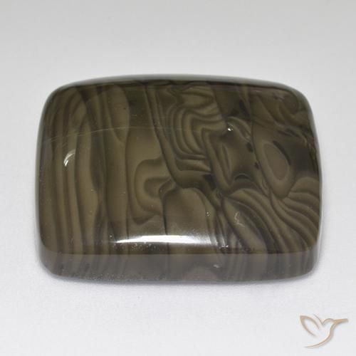 Jaspe Castanho Cedro Natural 45.97ct, Almofada, Opaco
