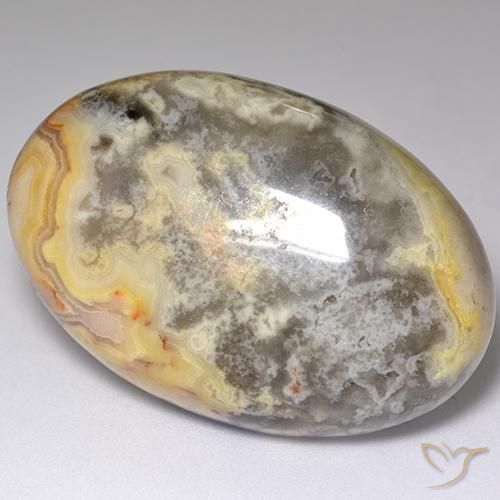 51.53ct Natural Multicolorido Jaspe, oval, Opaco