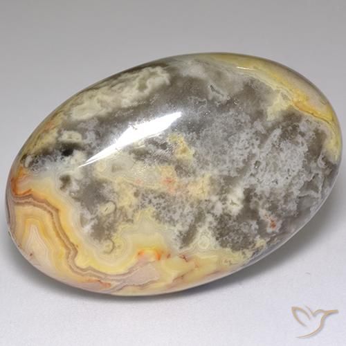 Jaspe Multicolorido Natural 51.53ct, oval, Opaco
