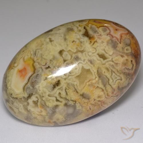Jaspe Multicolorido Natural 59.84ct, oval, Opaco