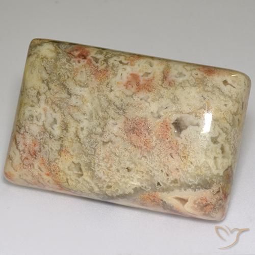Jaspe Multicolorido Natural 67.86ct, baguete, Opaco