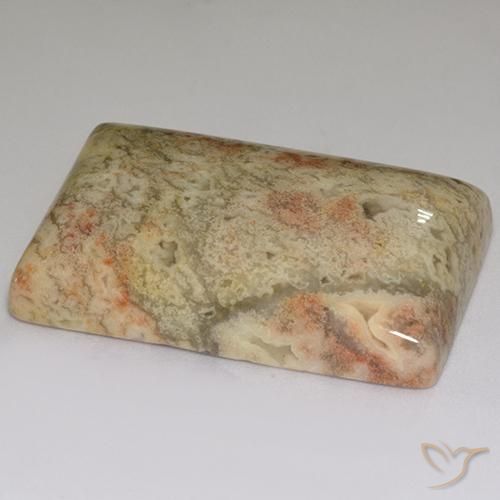 Jaspe Multicolorido Natural 67.86ct, baguete, Opaco