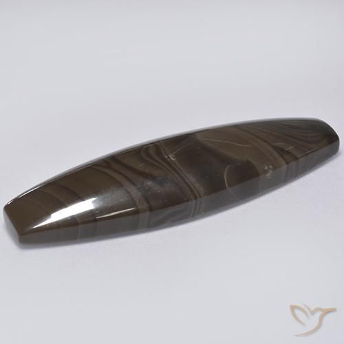 Jaspe Chocolate marrom Natural 22.61ct, Chique, Opaco