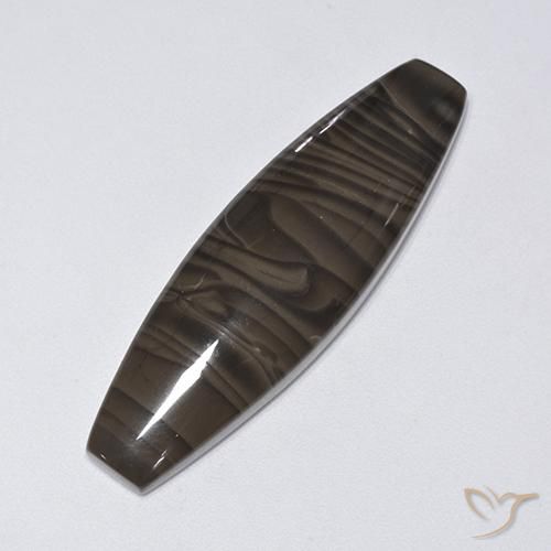 21.96ct Natural Castanho médio Jaspe, Chique, Opaco