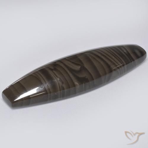 Jaspe Castanho médio Natural 21.96ct, Chique, Opaco