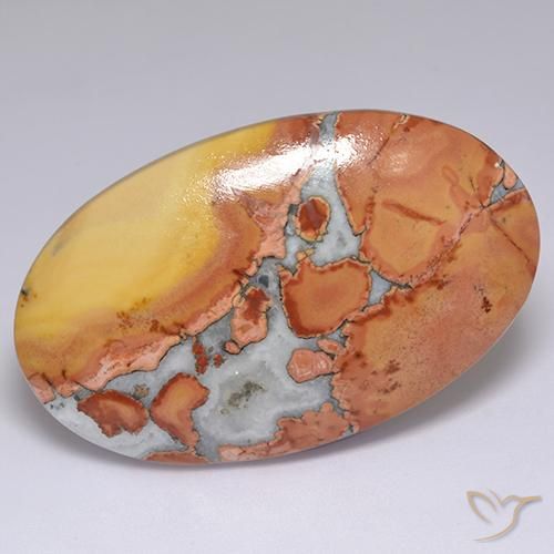 60.01ct Natural Multicolorido Jaspe, oval, Opaco