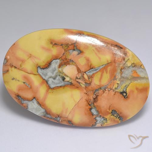 Jaspe Multicolorido Natural 57.58ct, oval, Opaco