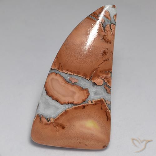 35.50ct Natural Multicolorido Jaspe, Chique, Opaco