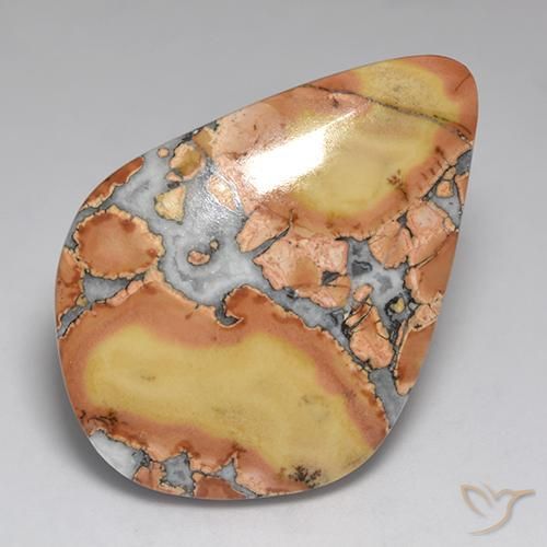 47.77ct Natural Multicolorido Jaspe, Chique, Opaco