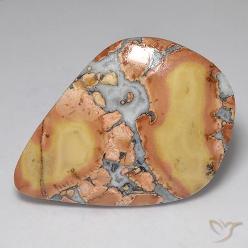 Jaspe Multicolorido Natural 47.77ct, Chique, Opaco