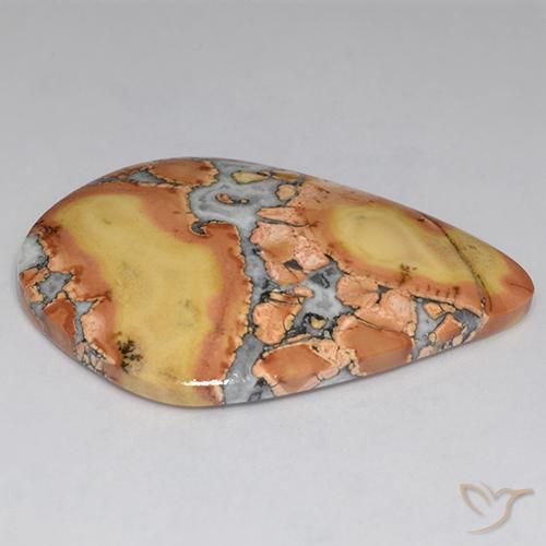 Jaspe Multicolorido Natural 47.77ct, Chique, Opaco