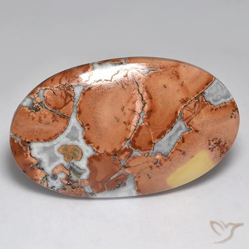 68.68ct Natural Multicolorido Jaspe, oval, Opaco