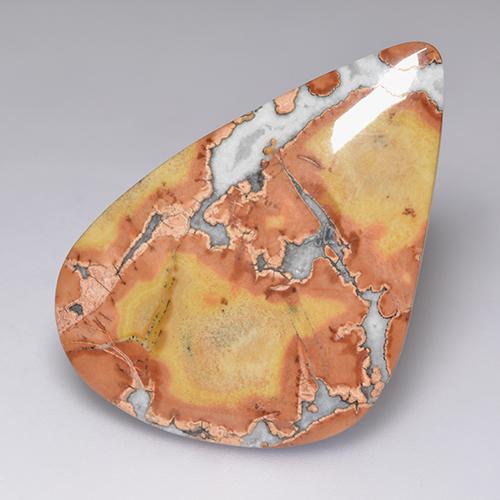 Jaspe Multicolorido Natural 41.91ct, Forma extravagante, Opaco