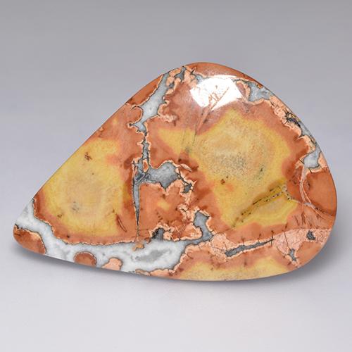 Jaspe Multicolorido Natural 41.91ct, Forma extravagante, Opaco