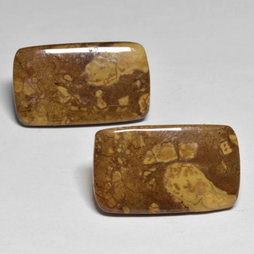 Pedras preciosas de Jaspe Multicolorido natural de 26.16 ct, Almofada cortada, Opaco