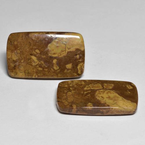 Pedras preciosas de Jaspe Multicolorido natural de 26.16 ct, Almofada cortada, Opaco