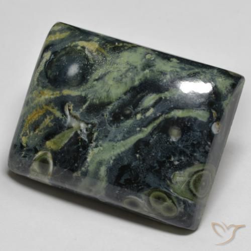 50.87ct Natural Multicolorido Jaspe, baguete, Opaco